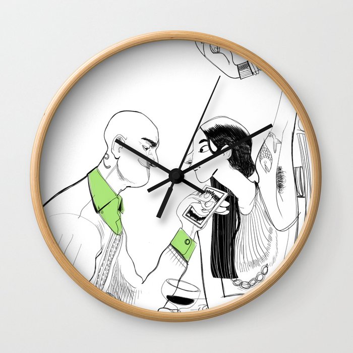 the couple Wall Clock