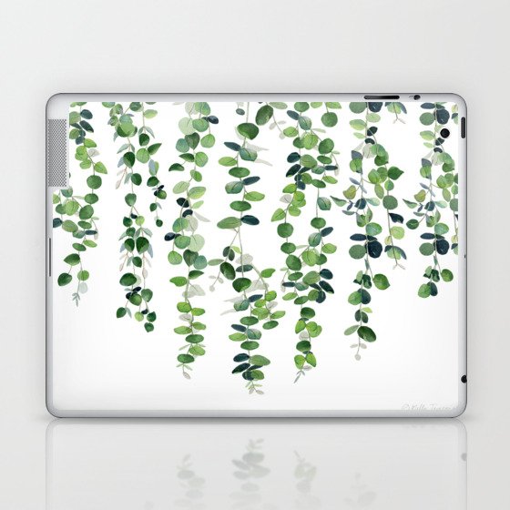 Eucalyptus Garland  Laptop & iPad Skin