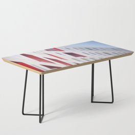 Red Angles Coffee Table