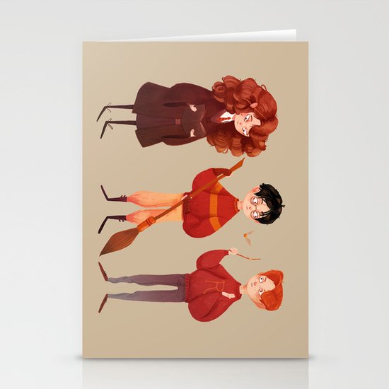 Friendship and Bravery Stationery Cards