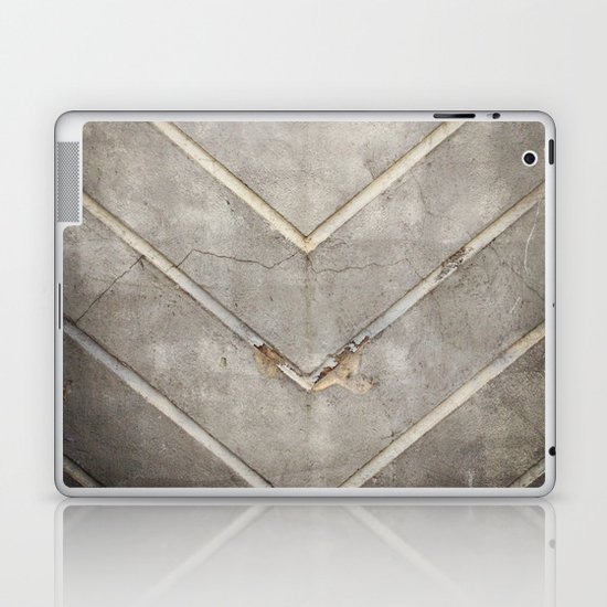 Concrete Chevron Laptop & iPad Skin