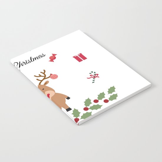 Merry Christmas Notebook