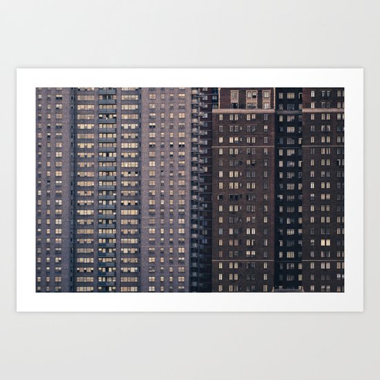 Density - New York City Architecture Art Print