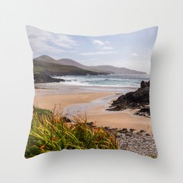 St Finian's Bay, Co. Kerry Throw Pillow