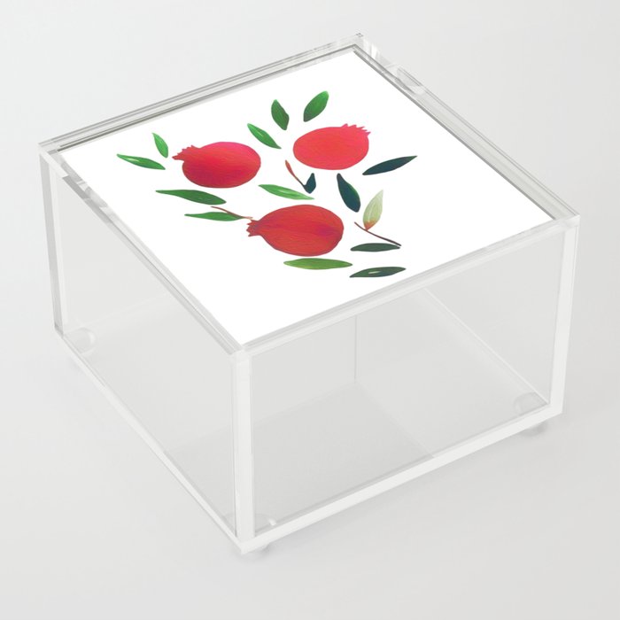Pomegranate Acrylic Box