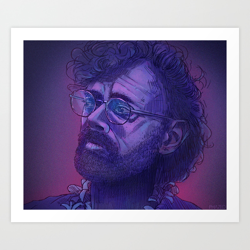 Terence Mckenna Art Print By Phazed Society6