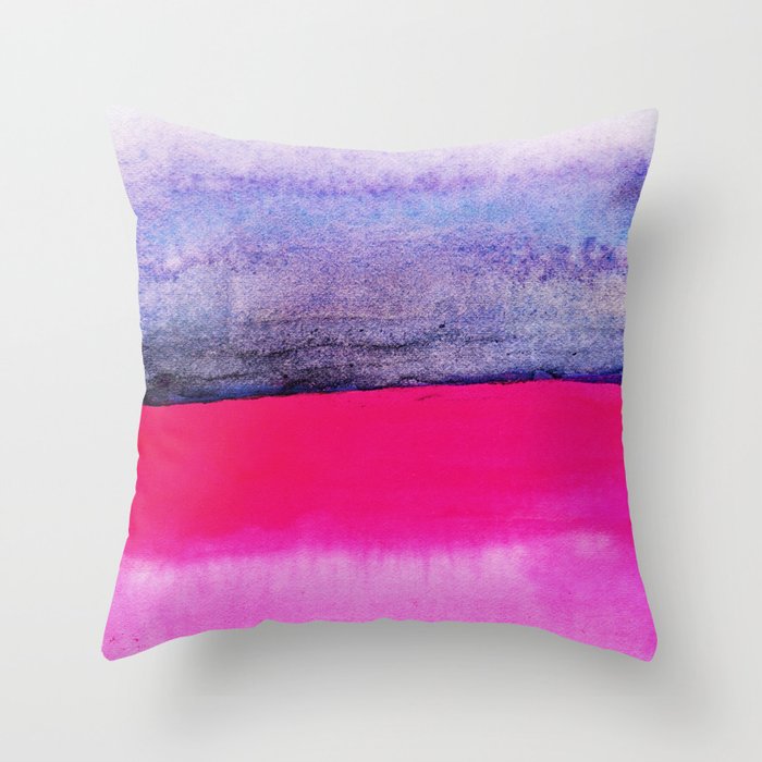 Abstract Landscape 92 Throw Pillow