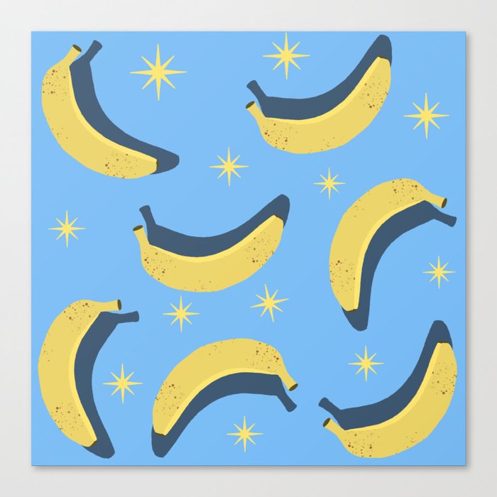 Banana Explosion  Canvas Print