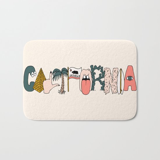 CALIFORNIA Bath Mat
