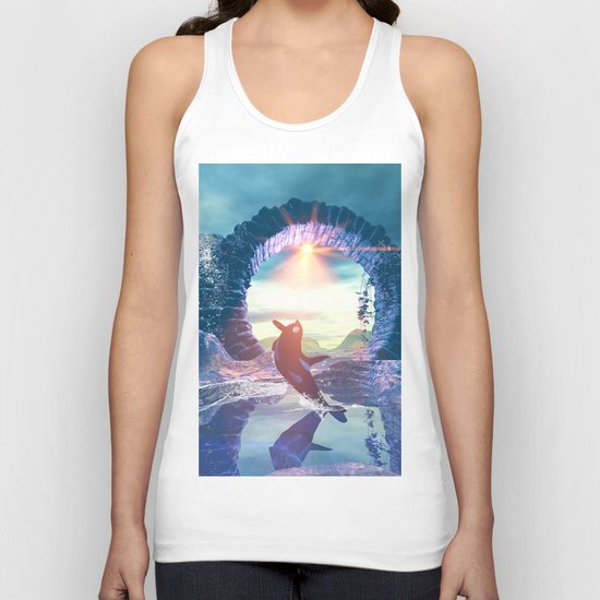 Orca Unisex Tank Top