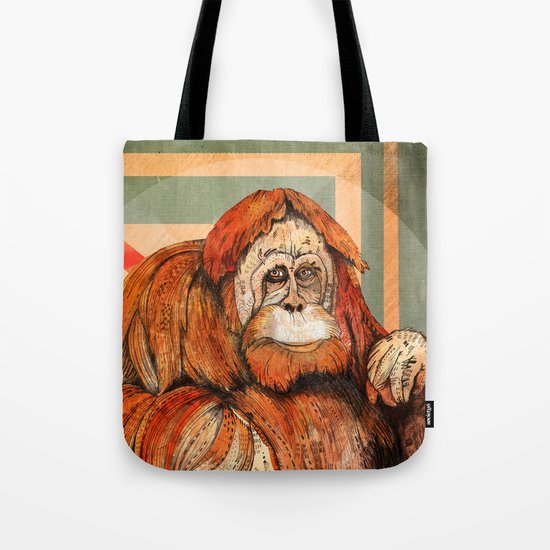 Mr. Orangutan Tote Bag