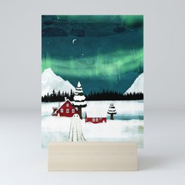 The Northern Lights Mini Art Print