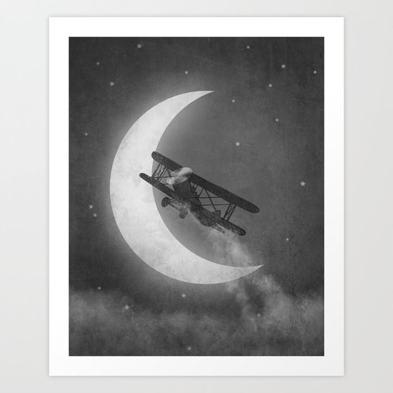 Night Flight Art Print