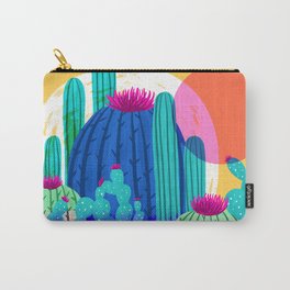 Cactus Sunset Carry-All Pouch