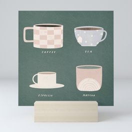 mugs for good mornings Mini Art Print