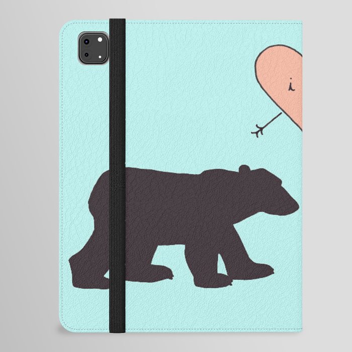 Polar Bear Love iPad Folio Case