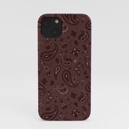 Chocolate Bandana iPhone Case