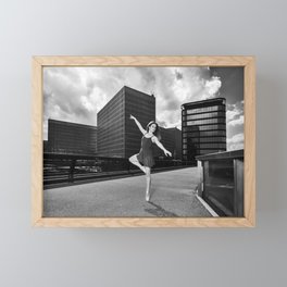 Urban ballerina LVII Framed Mini Art Print