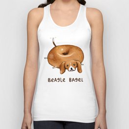 Beagle Bagel Unisex Tank Top