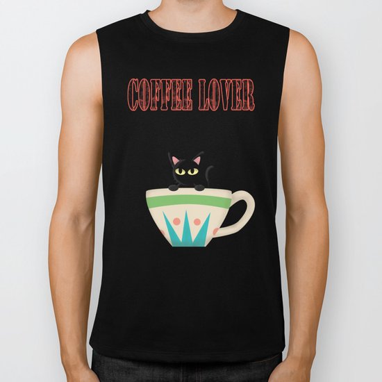 COFFEE LOVER Biker Tank