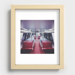 Lonely Metro Recessed Framed Print
