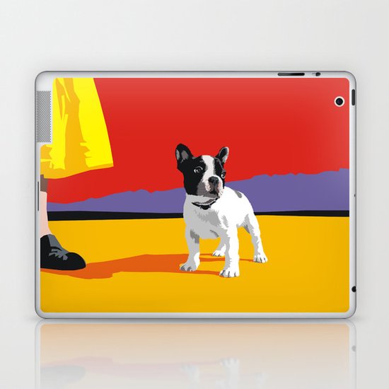 Boston terrier Laptop & iPad Skin