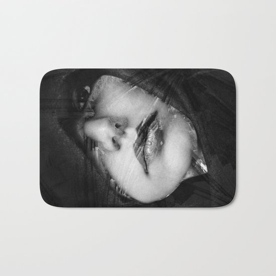 face visage Bath Mat