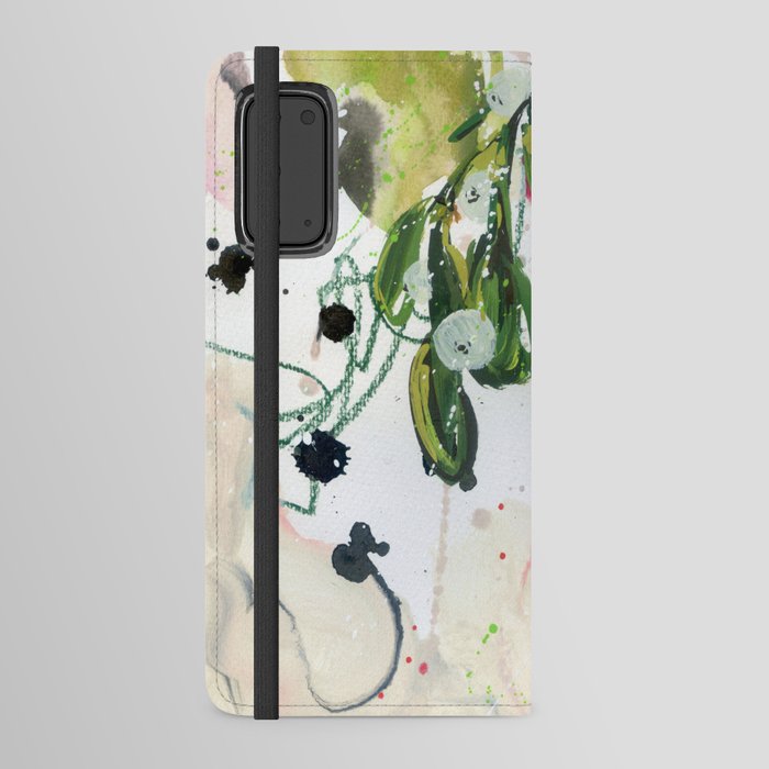 abstract plants N.o 2 Android Wallet Case