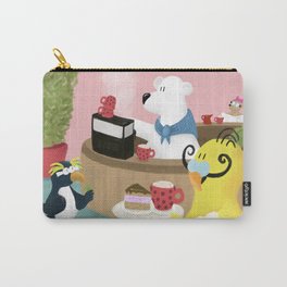Welcome to the White Bear Café!  Carry-All Pouch