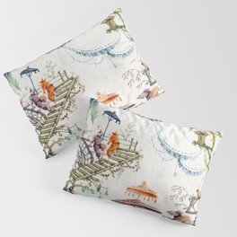 Enchanted Forest Chinoiserie Pillow Sham