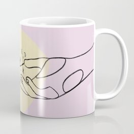 The Spark Between the Touch Of Our Hands Coffee Mug