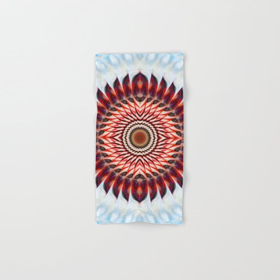 Windmill mandala Hand & Bath Towel