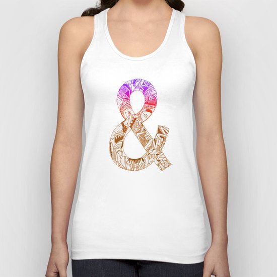 '&' Unisex Tank Top