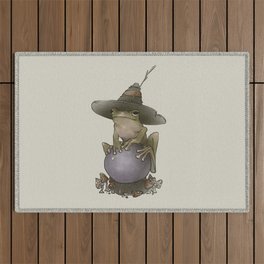 Witch frog Outdoor Rug