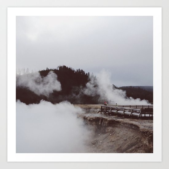 Excelsio Geyser Crater Art Print