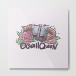 DovaQueen Metal Print | Illustration, Digital, Game 