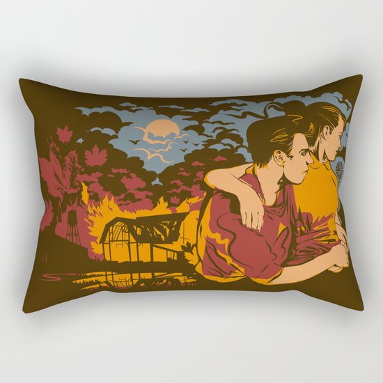 The Last Day Of Summer Rectangular Pillow