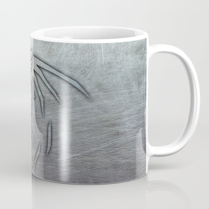 Bigcat Tribal on Metal Coffee Mug