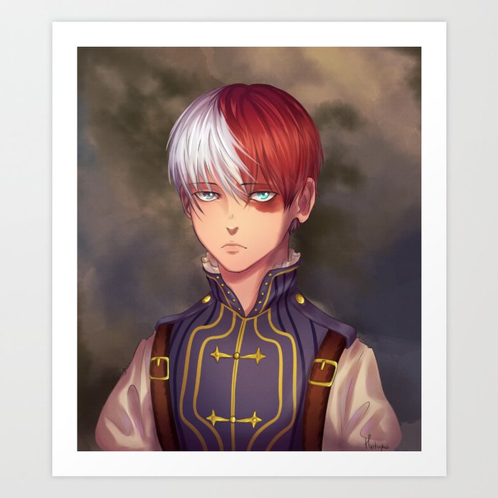 Female Todoroki Art Young Prince Todoroki Shouto Art Print By Mintykoi Society6 young prince todoroki shouto art print by mintykoi
