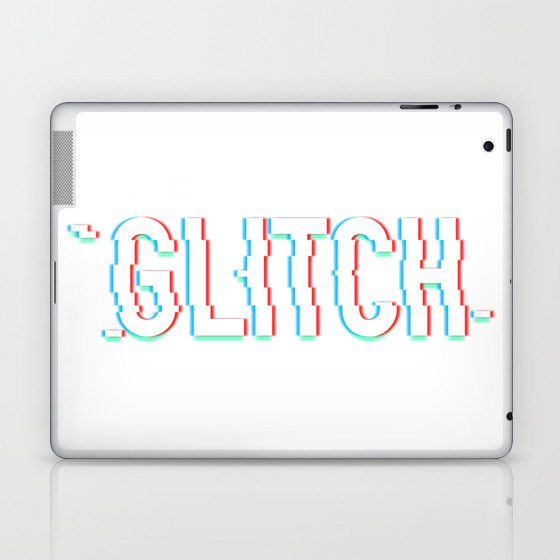 Glitch Effect Laptop & iPad Skin