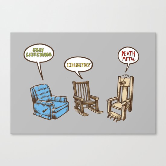 Musical Chairs Canvas Print