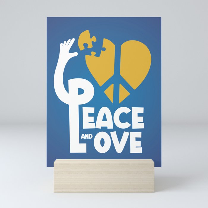 Ukraine peace, make peace in Ukraine Mini Art Print