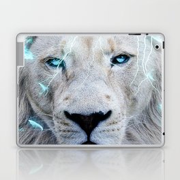 White Lion Laptop Skin