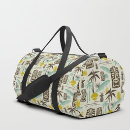 Island Tiki - Tan Duffle Bag