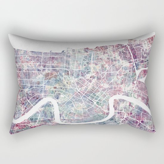 New Orleans Rectangular Pillow