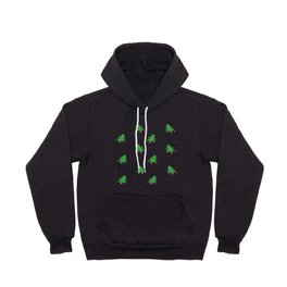 Xmas tree on white Hoody