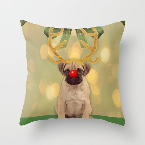Rudo Throw Pillow