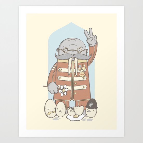 Meet The Walrus Art Print