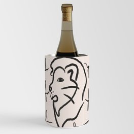 Leo zodiac drawing Wine Chiller