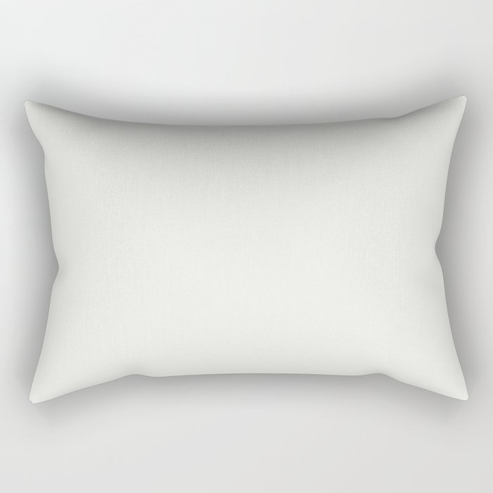 Picket Fence White Rectangular Pillow